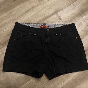 One Sore Black Shorts. Size 14 and have a cargo look.